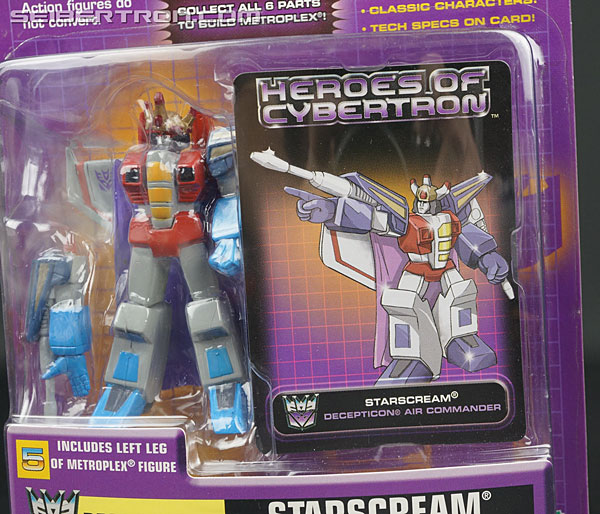 Transformers Heroes of Cybertron Starscream with Crown (Image #4 of 68)