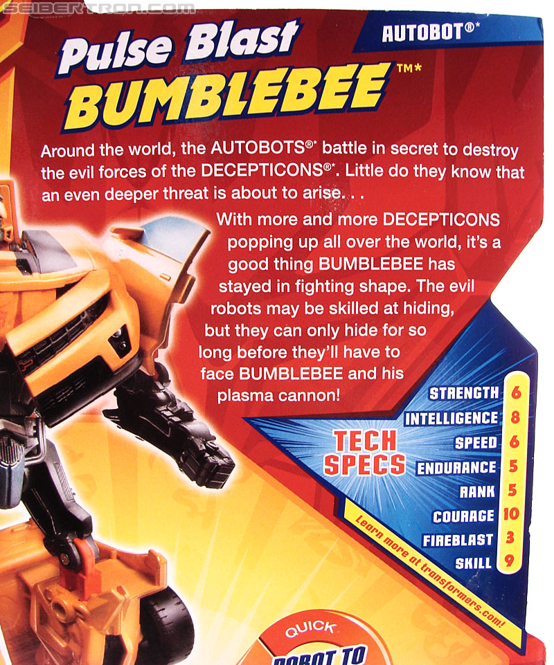 Transformers Revenge of the Fallen Pulse Blast Bumblebee (Image #9 of 83)