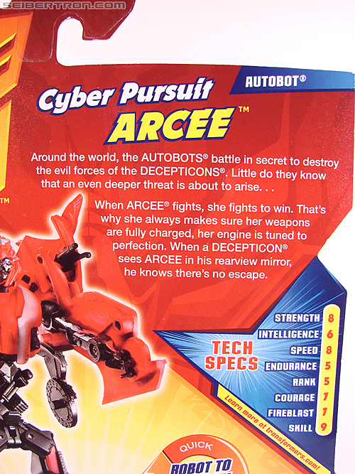 Transformers Revenge of the Fallen Cyber Pursuit Arcee (Image #9 of 101)