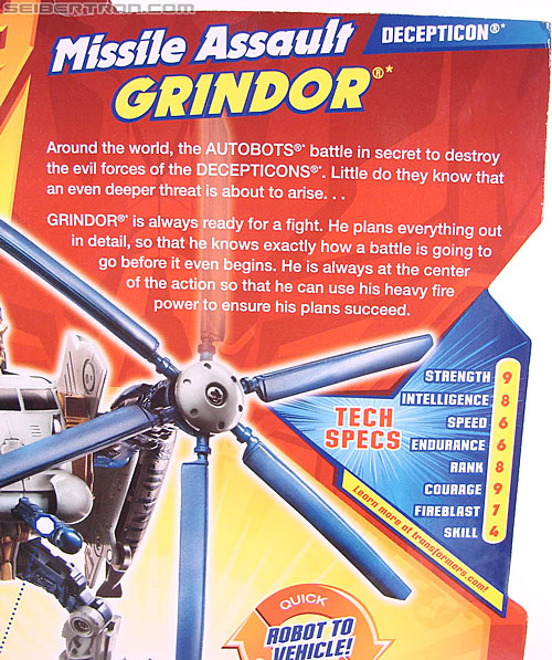 Transformers Revenge of the Fallen Missile Assault Grindor (Image #9 of 92)