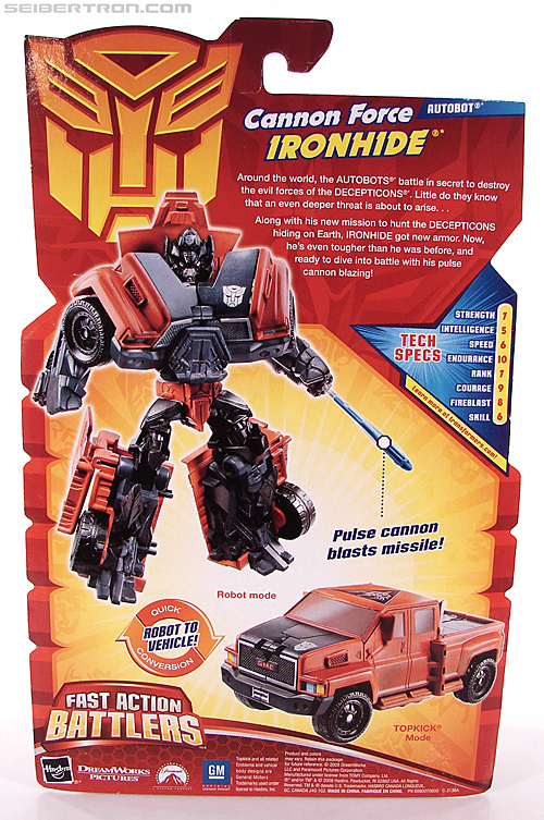 Transformers Revenge of the Fallen Cannon Force Ironhide Toy