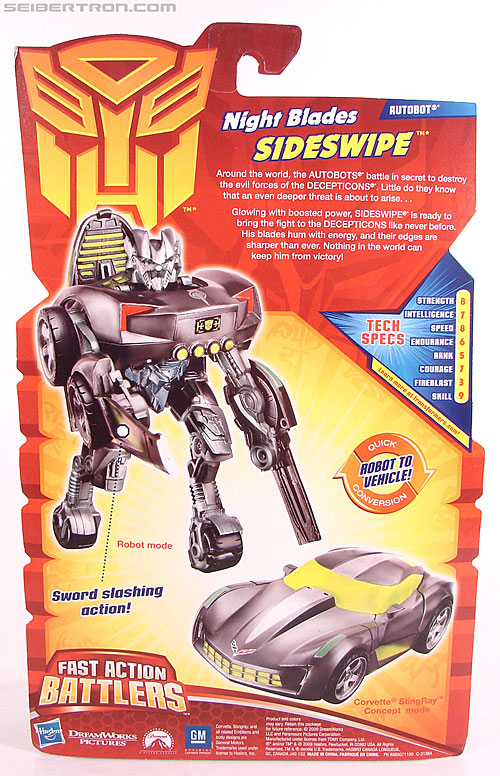 revenge of the fallen sideswipe toy