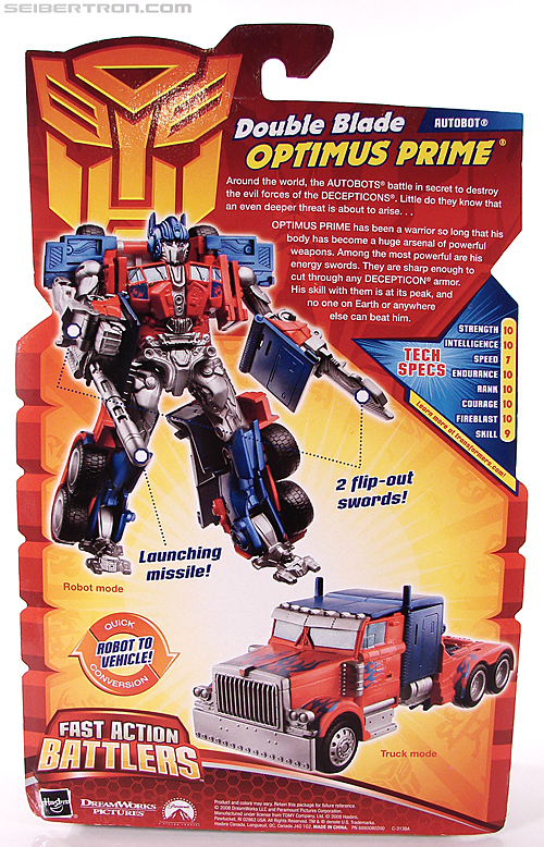Transformers Revenge of the Fallen Double Blade Optimus Prime (Image #6 of 94)