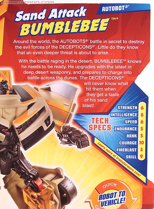 Transformers Revenge of the Fallen Sand Attack Bumblebee (Image #9 of 74)