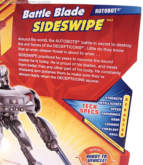 Transformers Revenge of the Fallen Battle Blade Sideswipe (Image #7 of 74)
