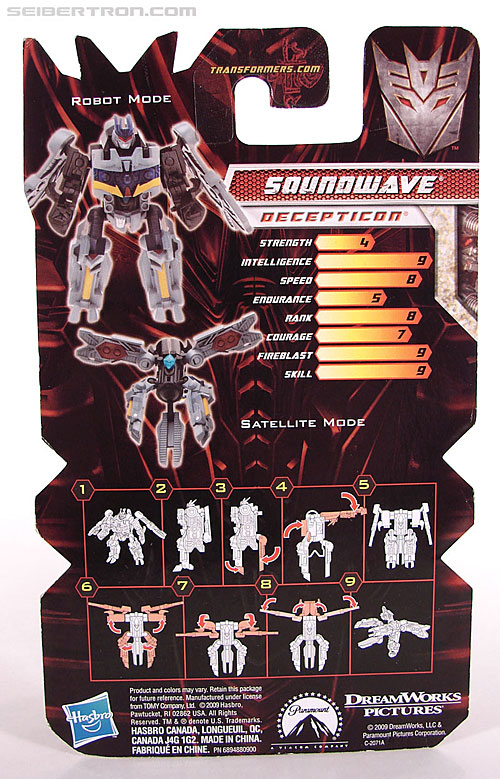 soundwave revenge of the fallen toy