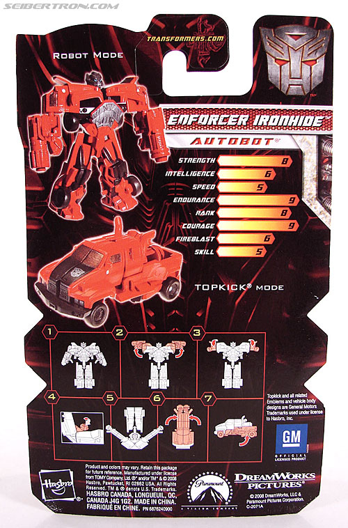 transformers revenge of the fallen toys ironhide