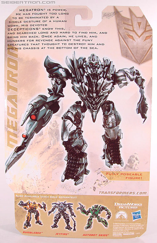 revenge of the fallen megatron toy