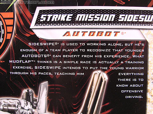 Transformers Revenge of the Fallen Strike Mission Sideswipe (Image #9 of 111)