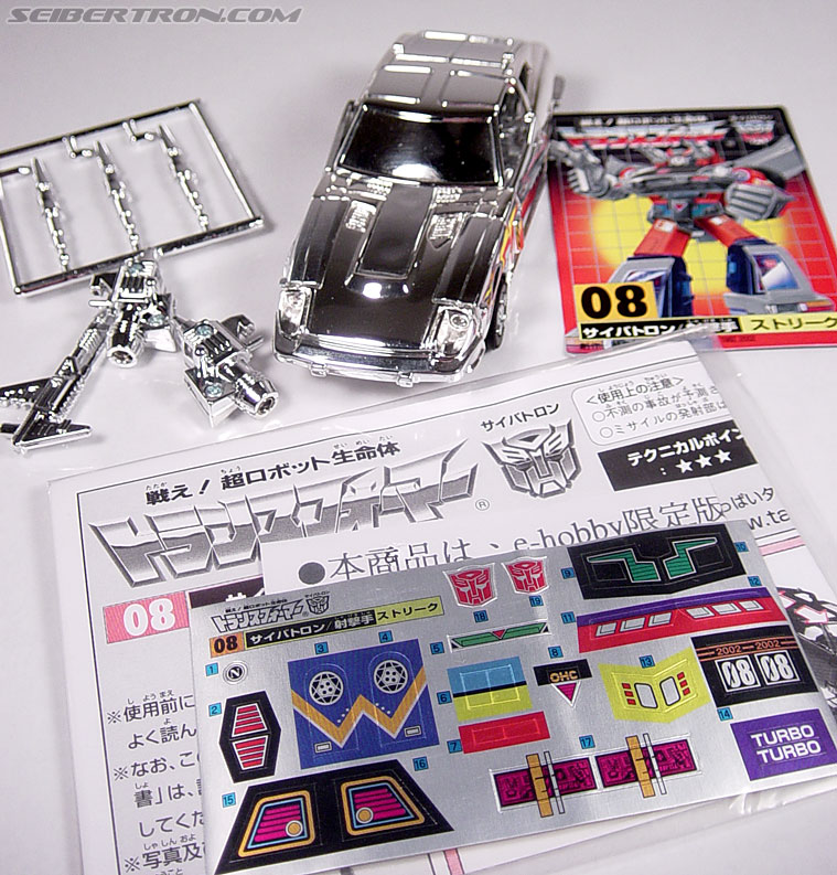 Transformers e-Hobby Exclusives Silver Bluestreak (&quot;Campaign Car&quot; version) (Image #6 of 48)