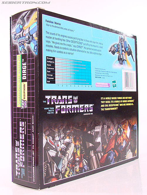 Transformers G1 1985 Dirge (Reissue) (Image #4 of 98)