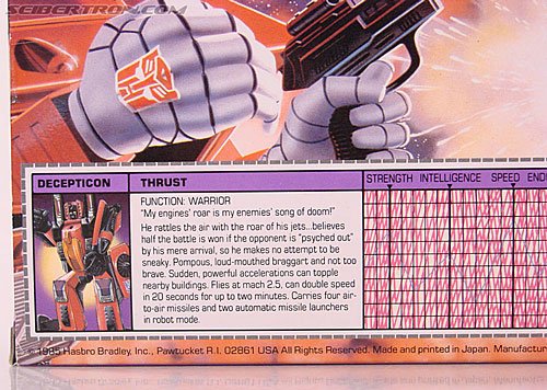 Transformers G1 1985 Thrust (Image #10 of 166)