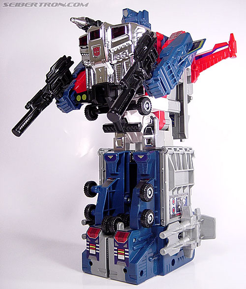Transformers Super God Masterforce Powermaster Optimus Prime w/ Apex Armor (God Ginrai) (Image #28 of 42)