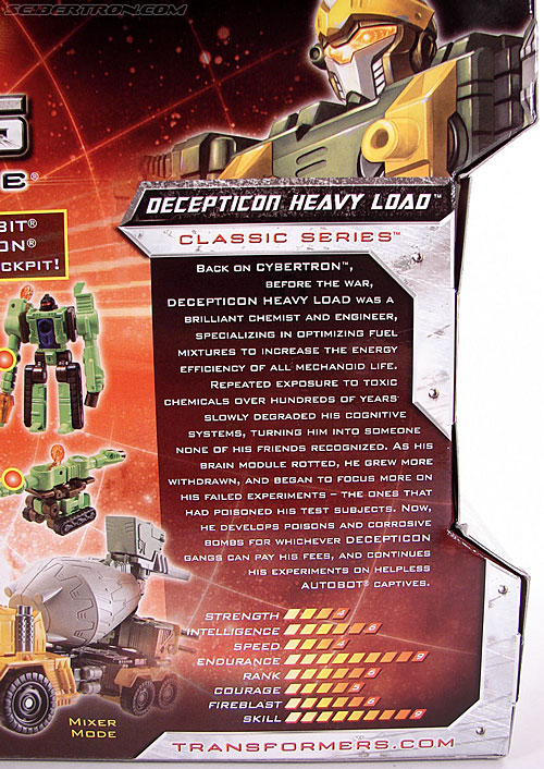 Transformers Universe - Classics 2.0 Heavy Load (Image #10 of 126)