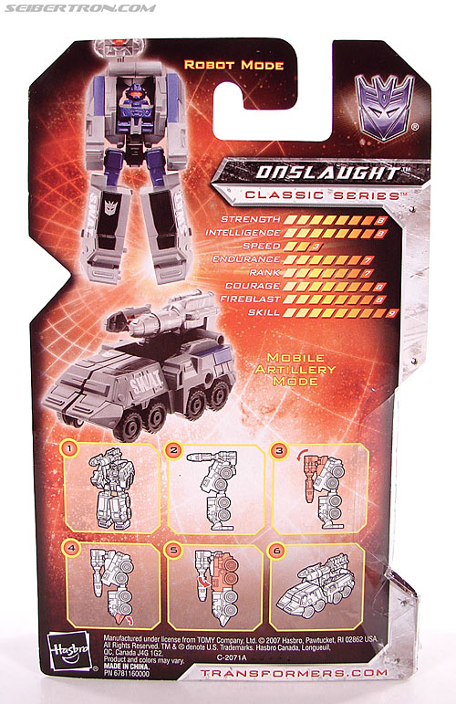 Transformers Universe - Classics 2.0 Onslaught (Image #5 of 61)
