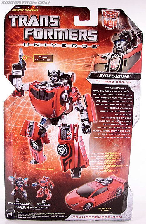 transformers classics sideswipe