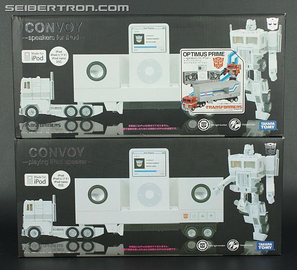 Transformers Music Label Optimus Prime iPod Docking Bay Toy