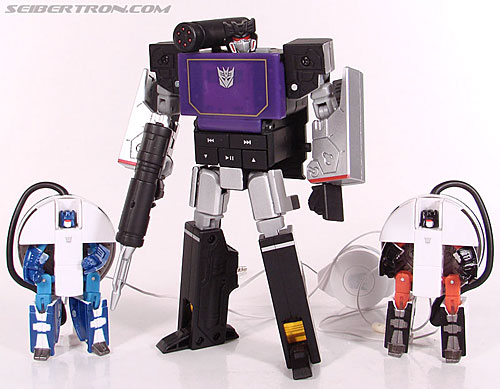 Transformers Music Label Soundwave (Blaster Black) (Image #85 of 88)