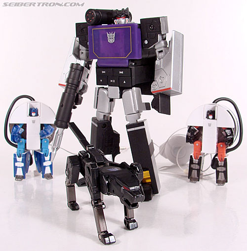 Transformers Music Label Soundwave (Blaster Black) (Image #88 of 88)