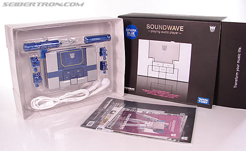 Transformers Music Label Soundwave (Spark Blue) (Image #9 of 191)