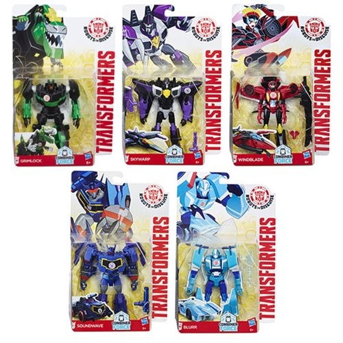 Transformers News: Preorder for Robots in Disguise Wave 11, with Soundwave Blurr and Skywarp, Shows Case Breakdown