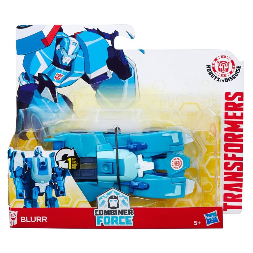 Transformers News: Official Images of Transformers: Robots in Disguise One-Step Changer Sideswipe and Blurr