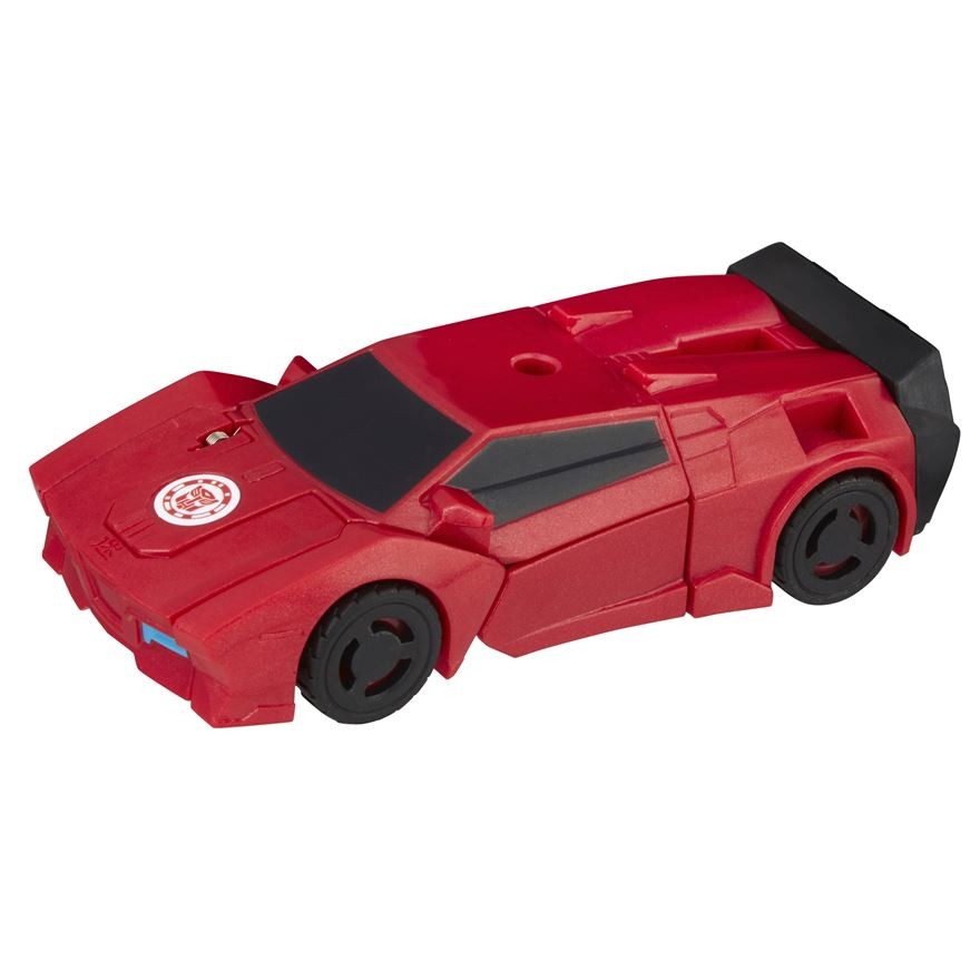 Transformers News: Official Images of Transformers: Robots in Disguise One-Step Changer Sideswipe and Blurr