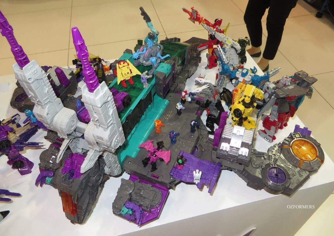 Transformers News: Pictures from the 2017 Australia Toy Fair with Transformers The Last Knight, RID and Titans Return