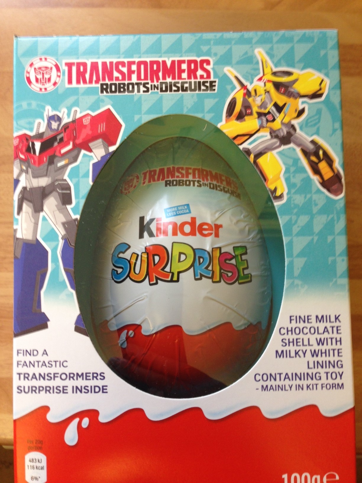 transformers kinder egg