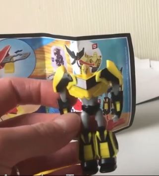 kinder joy transformers toys