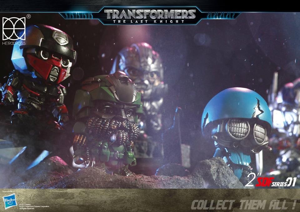 Transformers The Last Knight Super Deformed Megatron Hound Figuren Neu OVP 