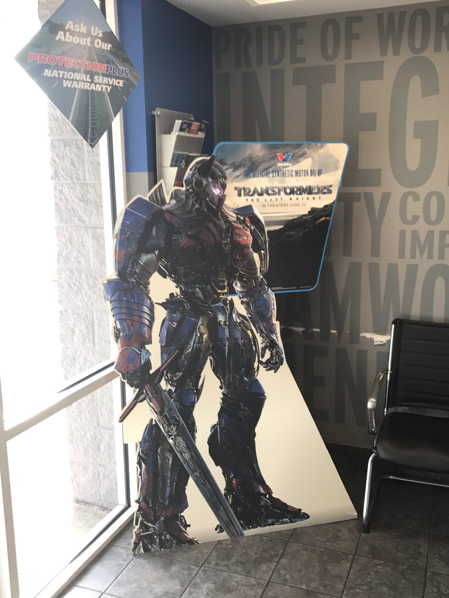 Transformers News: Re: Transformers: The Last Knight Valvoline Promotional Campaign with Exclusive Valvotron Figure