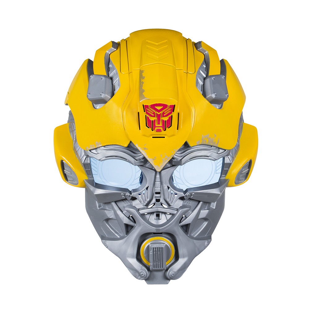 Transformers News: Images and Descriptions of Transformers: The Last Knight Megatron & Bumblebee Masks