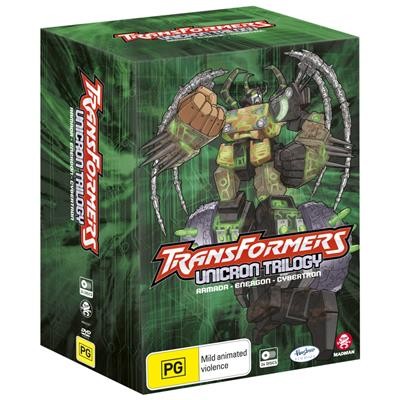 Transformers News: Transformers: Unicron Trilogy Boxset Australian Release