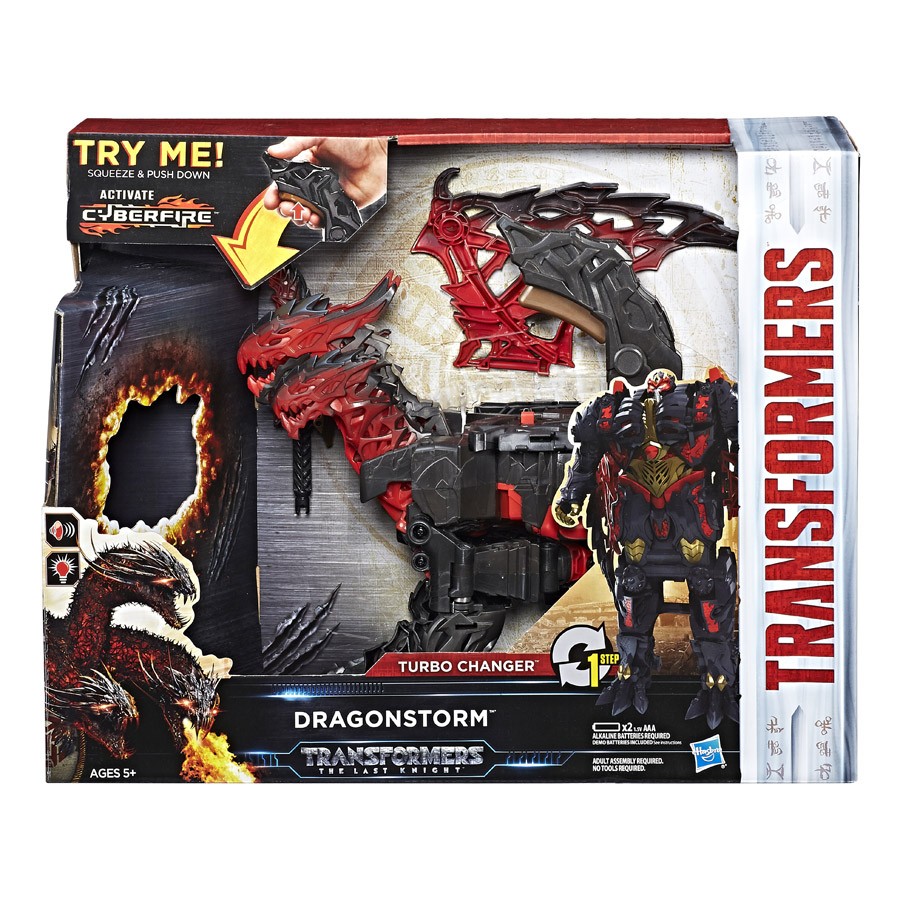 Transformers News: Listings and Photos on Toysrus Australia for Transformers: The Last Knight  Drgonstorm and RC Sqweek