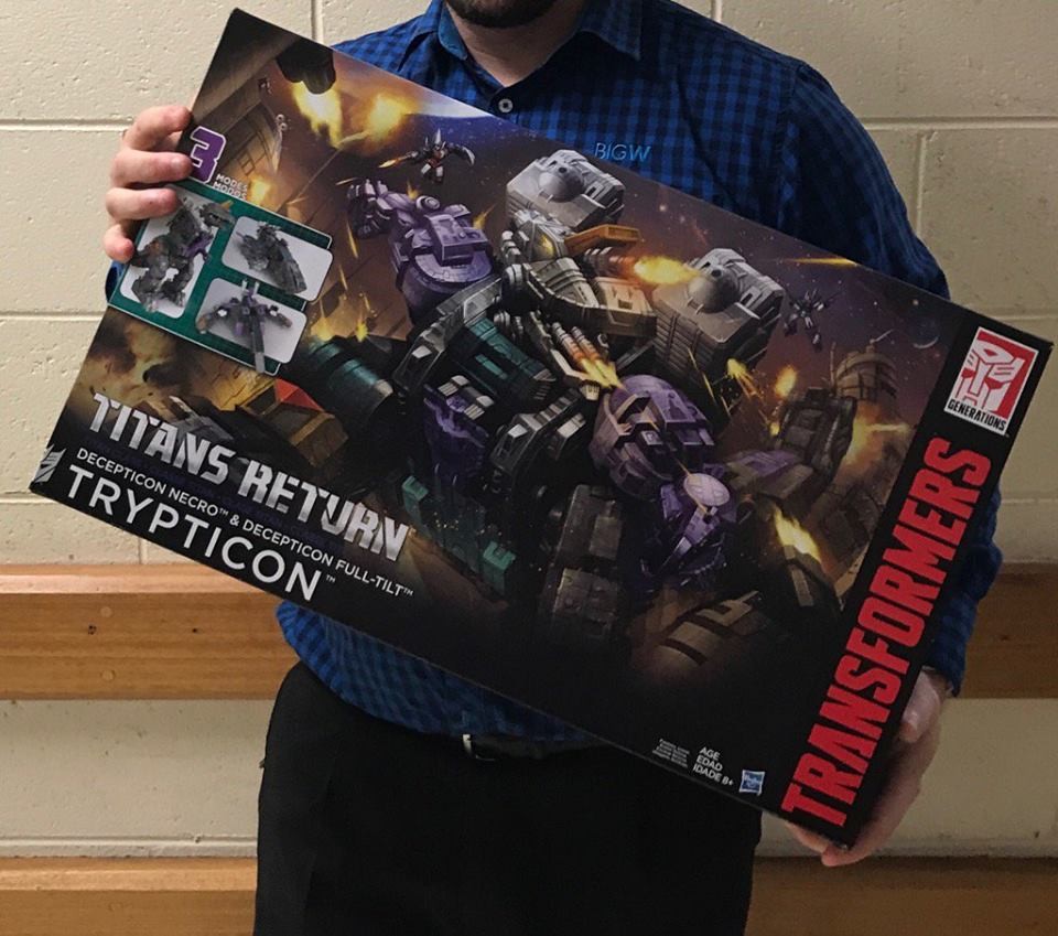 Transformers News: Transformers Generations Titan Class Trypticon Sighted at Australian Retail