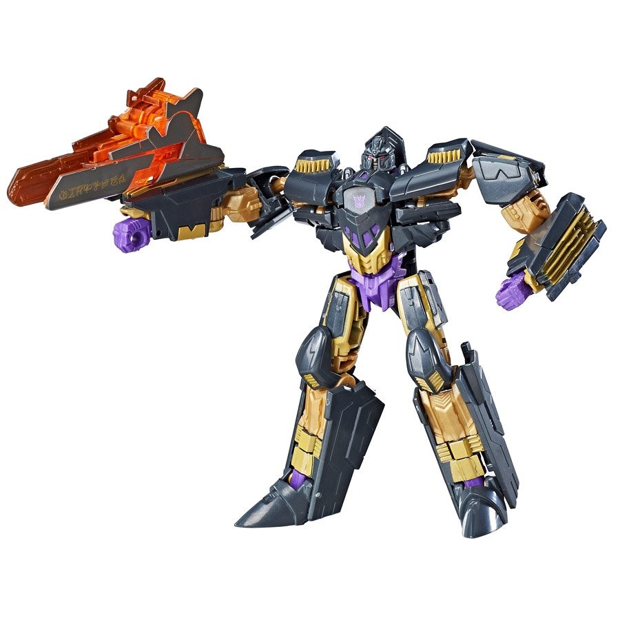 Transformers News: New Finished Toy Stock Images of Deluxe Skullitron and Megatron Transformers: The Last Knight Toys