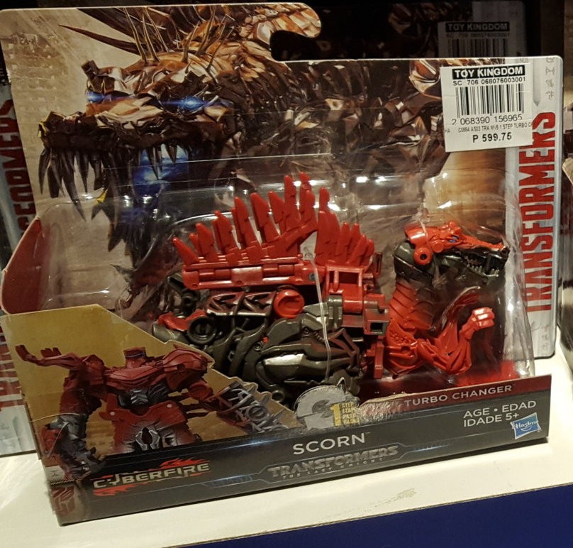 Transformers News: First Images of One Step Turbo Changer Scorn and Cogman from Transformers: The Last Knight