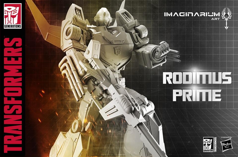 Transformers News: Prototype Image for Imaginarium Art Transformers Rodimus Prime