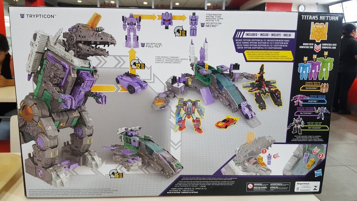 Transformers News: Transformers Titans Return Trypticon Promo Clip and Philippines Sighting