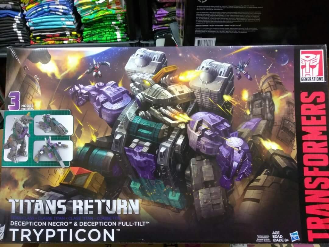 Transformers News: Transformers Titan Class Trypticon Found at US Retail