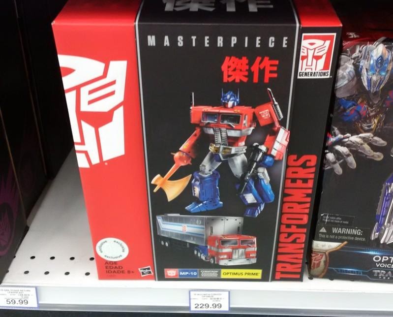 Transformers News: Hasbro Masterpiece MP-10 Optimus Prime Found at Canadian Toysrus Stores