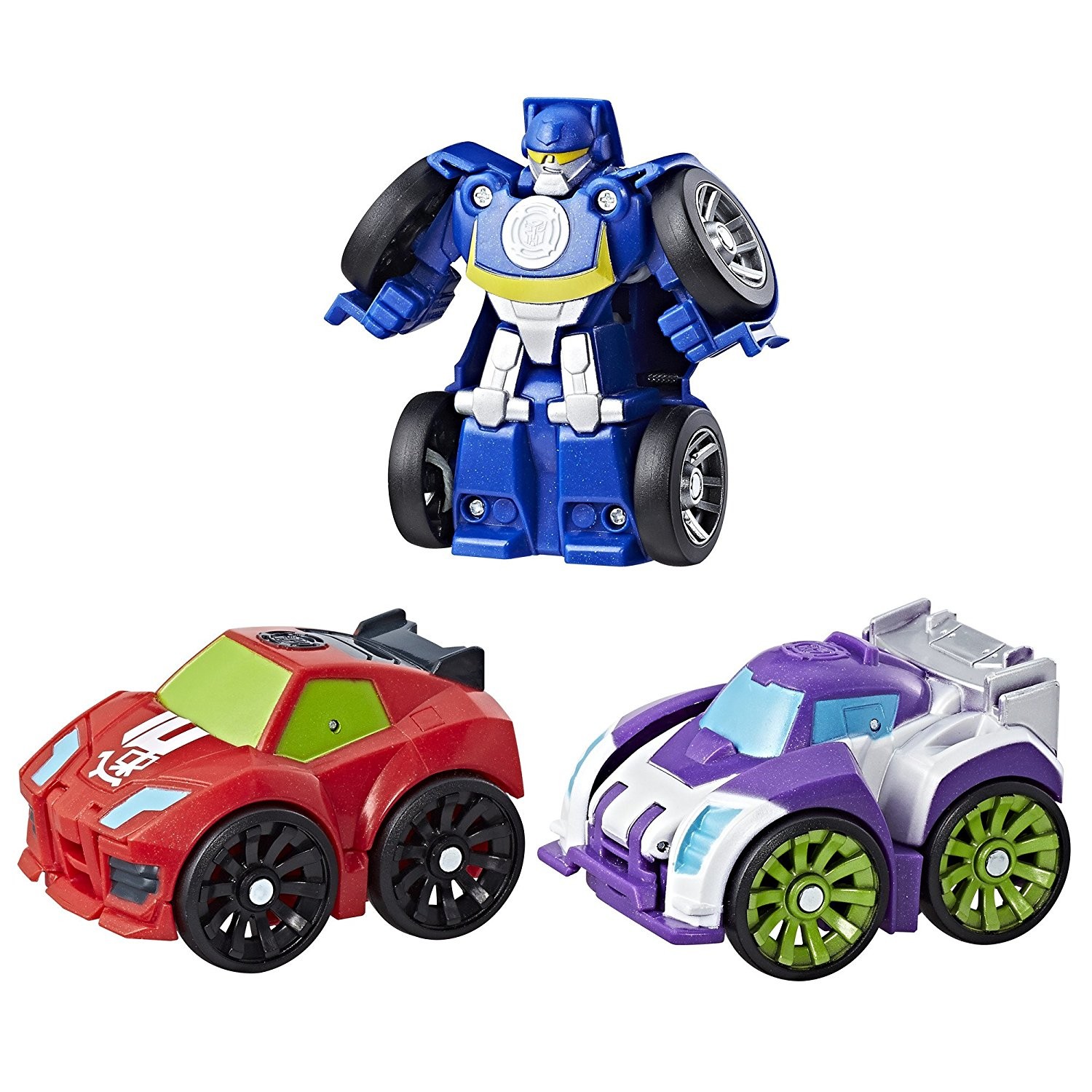 playskool heroes transformers rescue bots flip racers optimus prime race track trailer