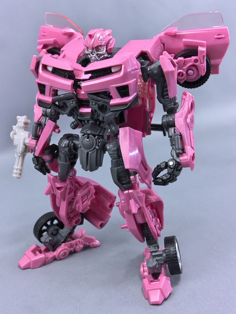 pink transformer toy