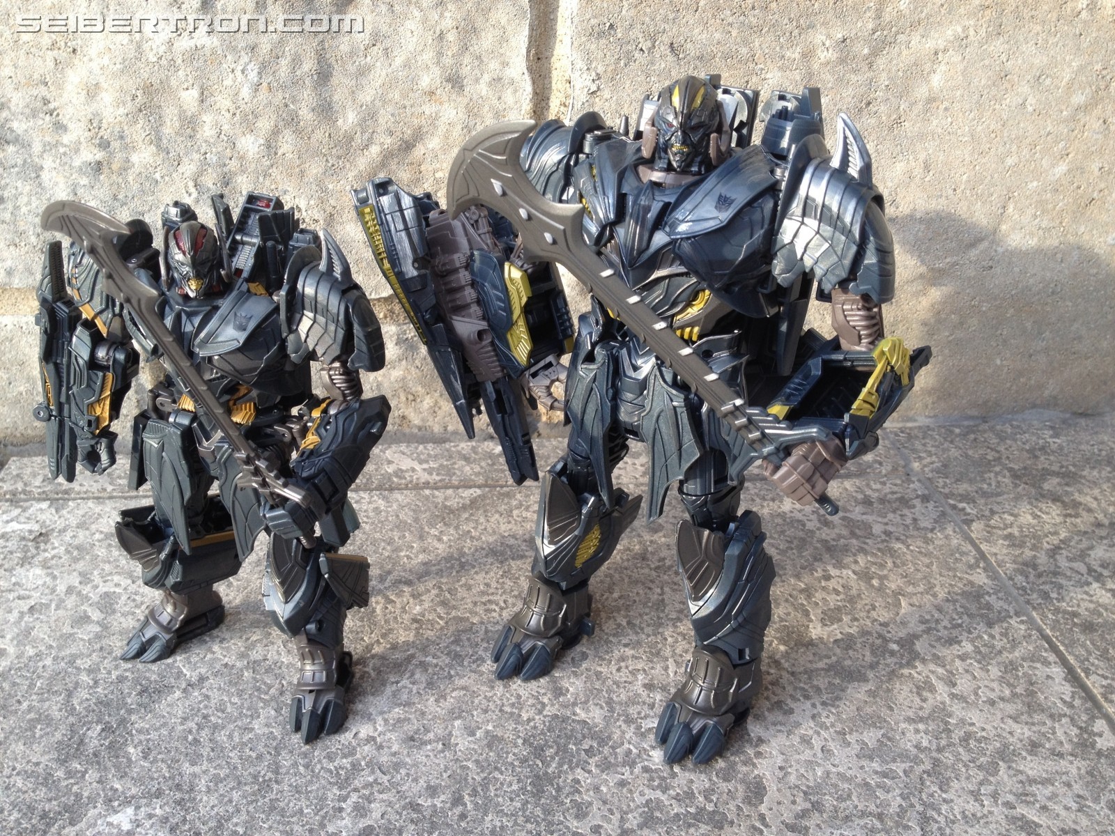Transformers News: Leader vs Voyager: Which is the better Megatron Figure from Transformers the Last Knight