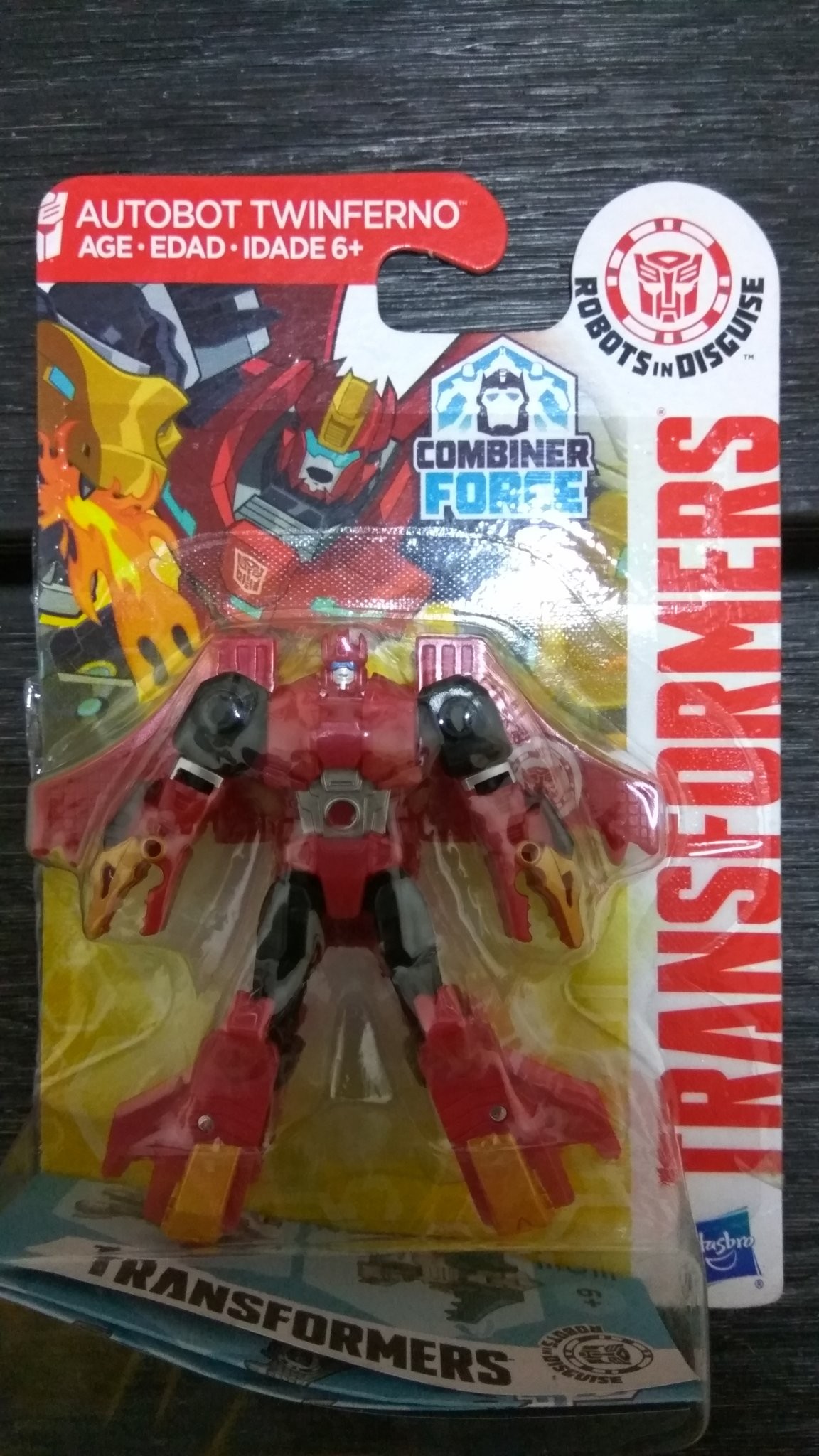 Transformers News: Legion Twinferno from Transformers: Robots in Disguise Found in Singapore and Packaging Images