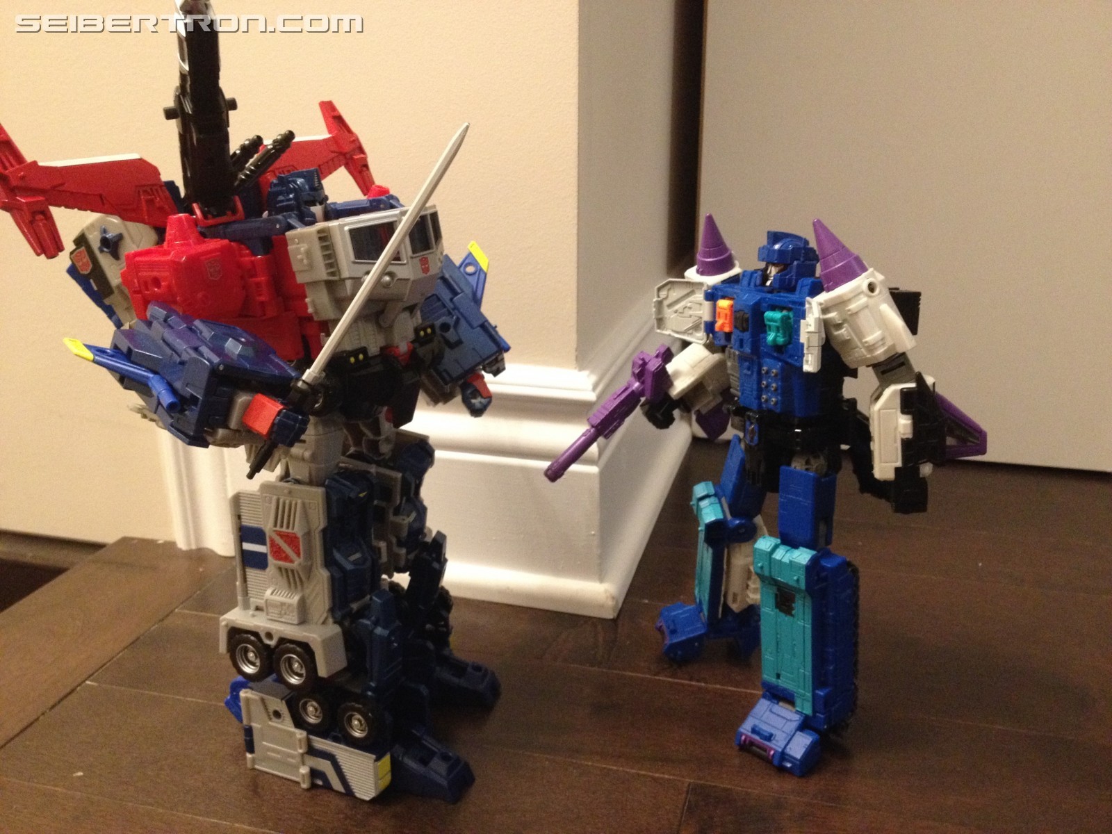 Transformers News: First Images of Hasbro Transformers Titans ReturnMagnus Prime Combined with Takara Legends Godbomber