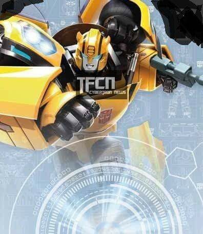 Transformers News: Packaging Art for Transformers: Power of the Primes Grimlock, Starscream, Bumblebee