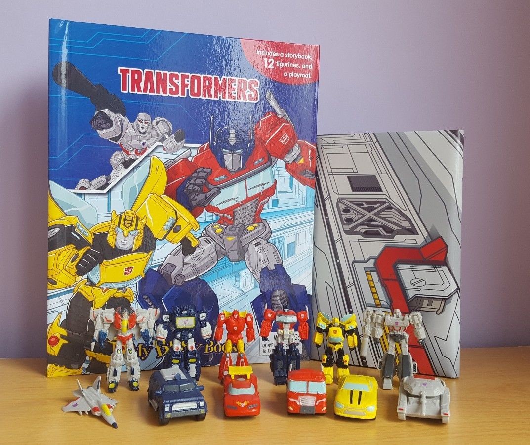 Transformers News: Another Look at Transformers Busy Book Figures