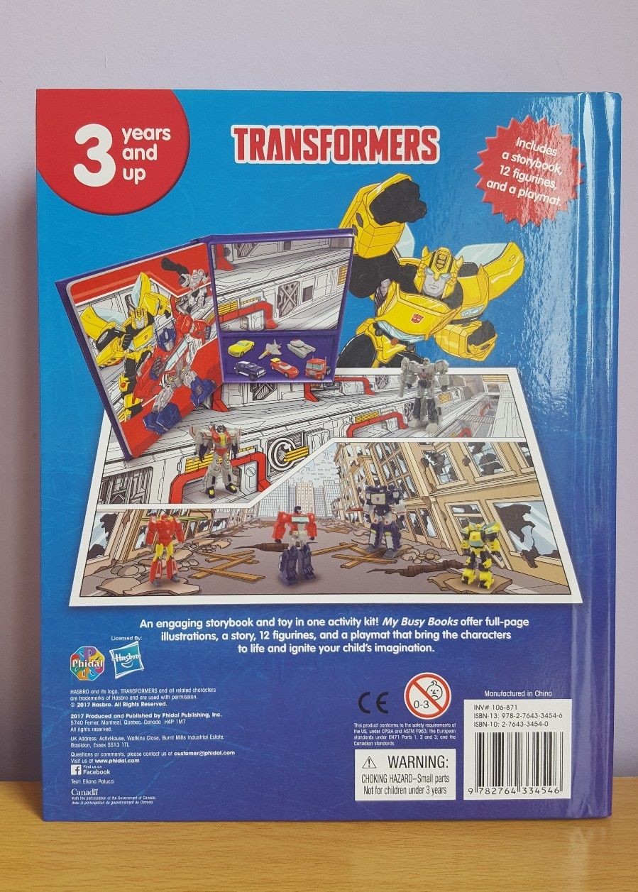 Transformers News: Another Look at Transformers Busy Book Figures